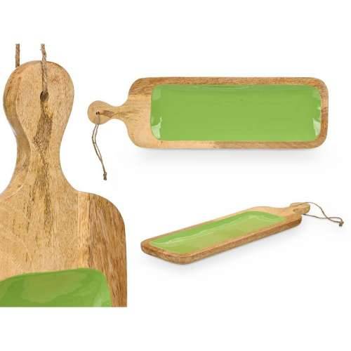 Pladanj za aperitive MALI-798 G Zelena 50,7 x 3 x 14 cm (6 kom.) Cijena