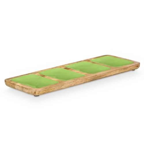Pladanj s Pretincima MALI-941 G Zelena 46 x 3 x 17 cm (6 kom.) Cijena