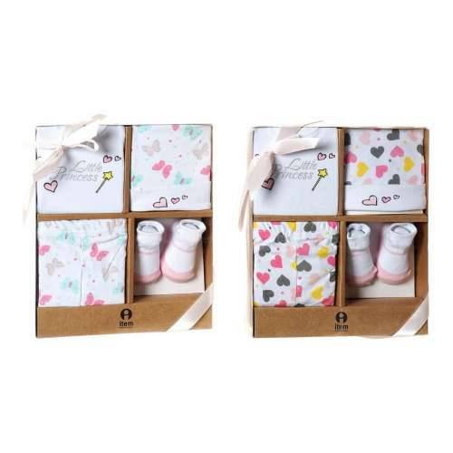 Poklon Set za Bebu DKD Home Decor 0-6 Mjeseci 2 Dijelovi Cijena