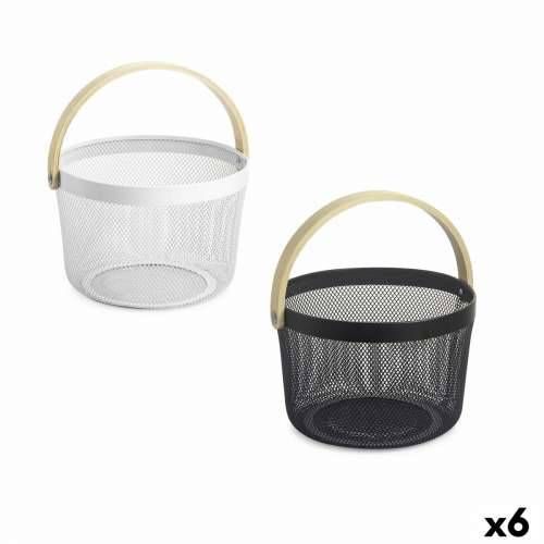 Višenamjenska Košara Confortime Drvo Metal 25,5 x 17,5 cm (6 kom.) Cijena