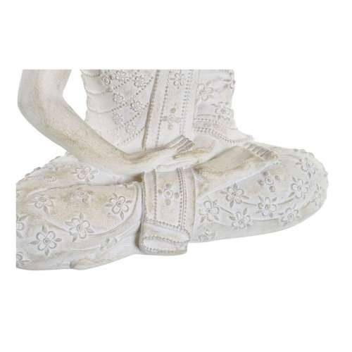 Ukrasna figura DKD Home Decor Buda Bijela Smola (30 x 17 x 41 cm) Cijena