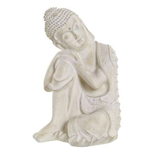 Ukrasna figura DKD Home Decor Siva Buda Smola (17 x 17 x 26 cm) Cijena