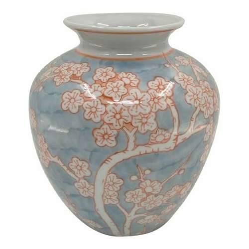 Vrč DKD Home Decor Porculan Plava Oranžna Orijentalno (22 x 22 x 25 cm) Cijena