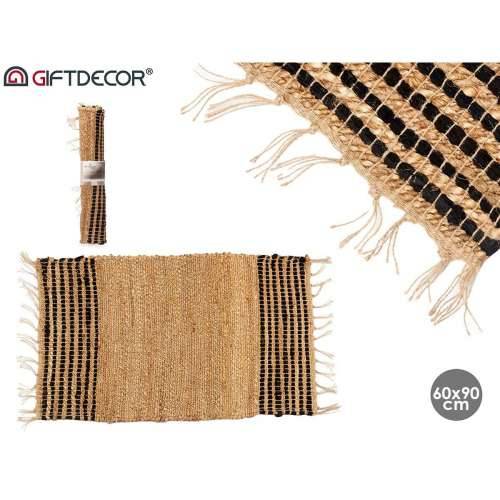 Tepih 84862-CEEJAY Crna Prirodno 60 x 90 cm (12 kom.) Cijena