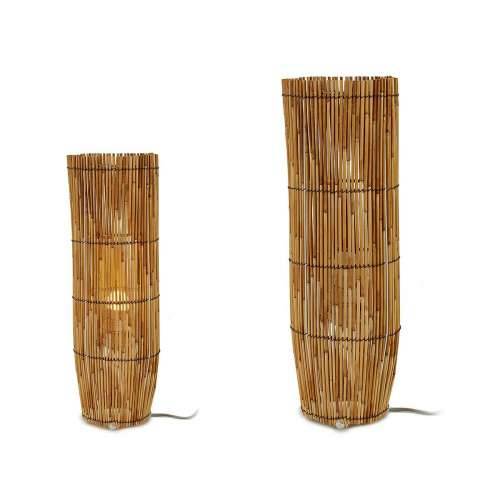 Podna svjetiljka HY8162D Prirodno 18,5 x 53 x 18,5 cm (4 kom.) Cijena
