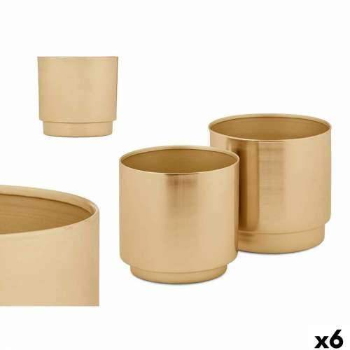 Set Tegli 40055-G zlatan Željezo 18 x 16,5 x 18 cm 16 x 15,5 x 16 cm (6 kom.) Cijena