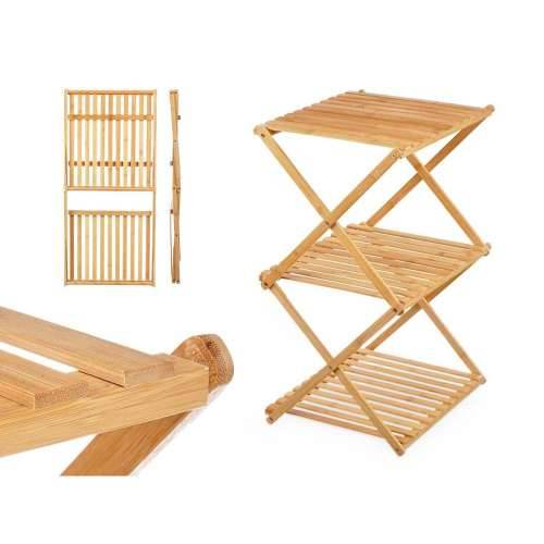 Polica CH68220-5 Prirodno Bambus 40 x 62 x 33,5 cm (4 kom.) Cijena