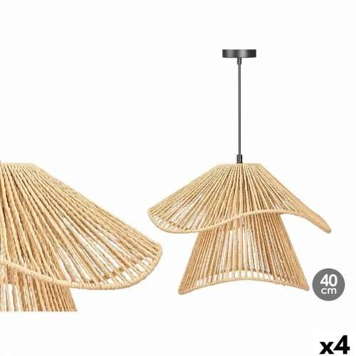 Stropna svjetiljka 24B513 Crna Prirodno Metal Papir 40 W 41 x 30 x 41 cm (4 kom.) Cijena