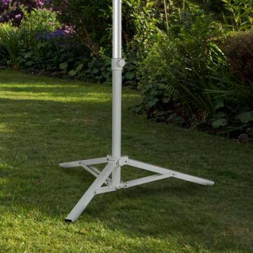 Bază pentru Umbrelă de Soare Aktive Bijela Metal 61 x 49,5 x 61 cm (6 kom.) Cijena