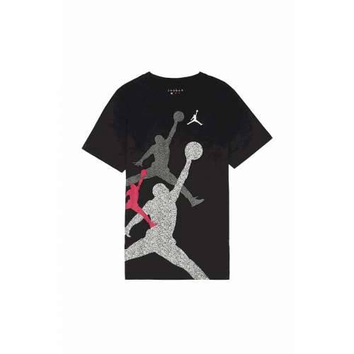 Dječje Majica Kratkih Rukava Nike JDB GRADIENTE STACKED JM SS TEE 95D119 023 Crna Cijena