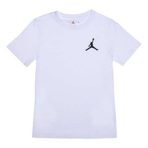 Dječje Majica Kratkih Rukava Nike JDB JUMPMAN AIR EMB 95A873 001 Crna Cijena