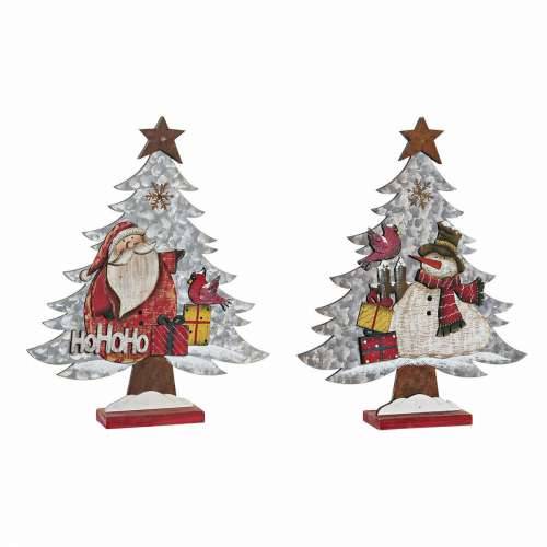 Božićni ukras DKD Home Decor Drvo (2 pcs) (33 x 6 x 39.5 cm) Cijena