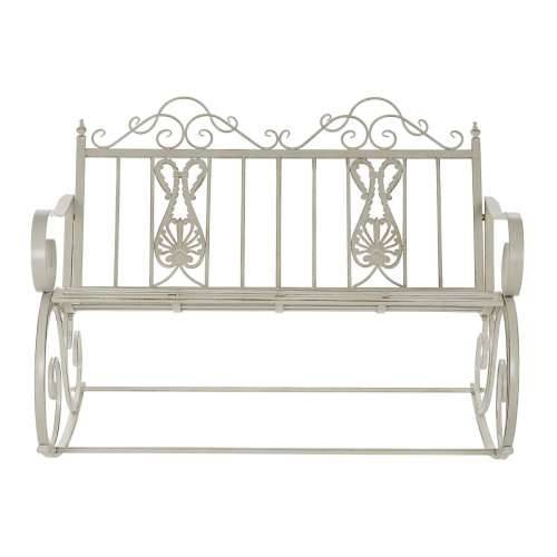 Naslonjač za ljuljanje DKD Home Decor Metal Aluminij Bijela (118 x 90 x 92 cm) Cijena