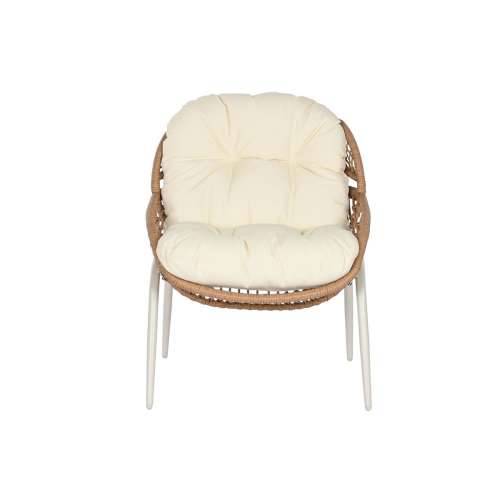 Set Stol i 2 Stolice Home ESPRIT Bijela Bež Siva Prirodno 55 x 55 x 47 cm Cijena