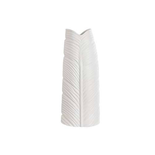 Vrč Home ESPRIT Bijela Gres Keramika Tropsko Biljni list 21 x 10 x 50 cm Cijena