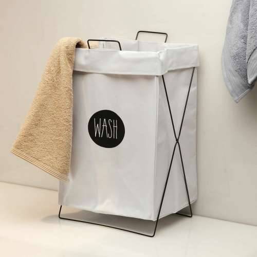 Košara za prljavo rublje Versa Wash Textil (28 x 58 x 36 cm) Cijena
