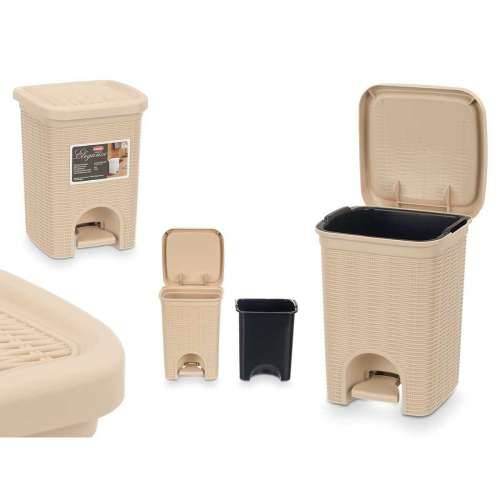 Koš za Papir Stefanplast 30134 Bež Plastika 6 L (6 kom.) Cijena