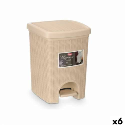 Koš za Papir Stefanplast 30796 Bež Plastika 20 L (6 kom.) Cijena