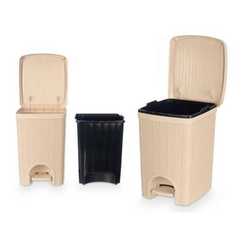 Koš za Papir Stefanplast 30796 Bež Plastika 20 L (6 kom.) Cijena
