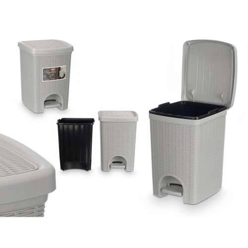 Koš za Papir Stefanplast 30798 Svjetlo siva Plastika 20 L (6 kom.) Cijena