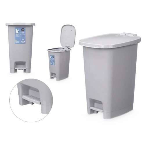 Koš za Papir na Pedalu ABK-142 1 Siva Plastika 25 L (6 kom.) Cijena