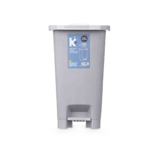 Koš za Papir na Pedalu ABK-142 1 Siva Plastika 25 L (6 kom.) Cijena