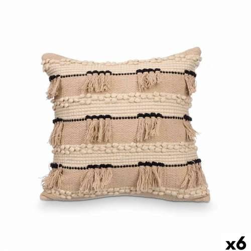 Jastuk 4739 Crna Prirodno 45 x 15 x 45 cm (6 kom.) Cijena