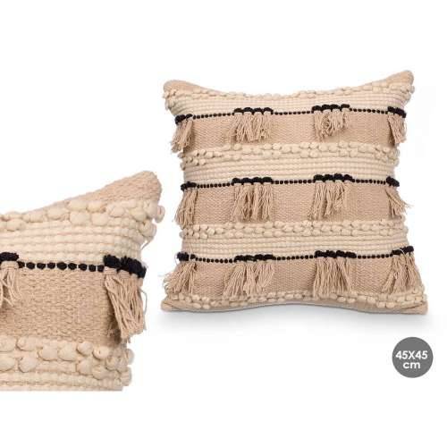 Jastuk 4739 Crna Prirodno 45 x 15 x 45 cm (6 kom.) Cijena