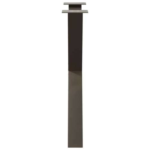 Noge za blagovaonski stol u obliku slova X, 3 kom, prirodni čelik, 70 x (72-73) cm, čelik - Prirodna 70 x (72-73) cm (80 mm) 3 1 Cijena