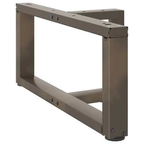 Noge za klub stolić T-oblika 2 kom Crne 70x25x(30-31) cm Čelik - Prirodna 70 x 25 x (30-31) cm 1 Cijena