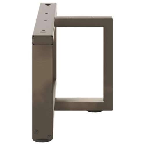 Noge za klub stolić T-oblika 2 kom Crne 70x25x(30-31) cm Čelik - Prirodna 70 x 25 x (30-31) cm 1 Cijena