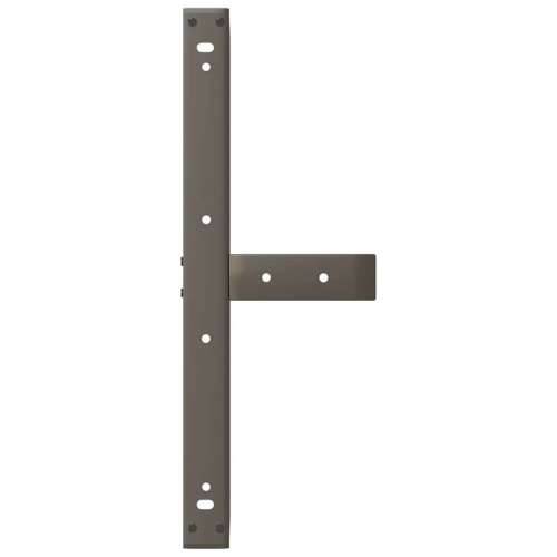 Noge za klub stolić T-oblika 2 kom Crne 70x25x(30-31) cm Čelik - Prirodna 70 x 25 x (30-31) cm 1 Cijena