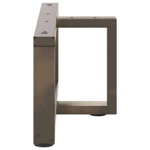 Noge za klub stolić T-oblika 2 kom Crne 70x25x(30-31) cm Čelik - Prirodna 70 x 25 x (30-31) cm 1 Cijena