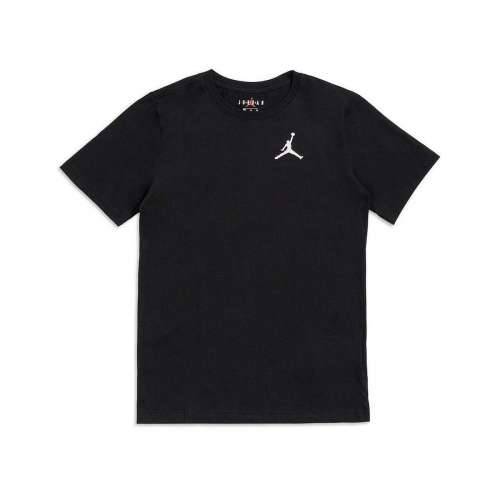 Dječje Majica Kratkih Rukava Jordan JDB JUMPMAN AIR EMB 95A873 023 Crna Cijena