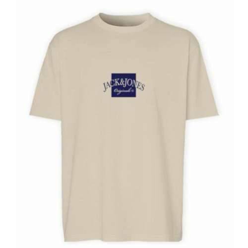 Muška Majica Kratkih Rukava Jack & Jones JORBOSTON TEE SS 12277888 Bež Cijena