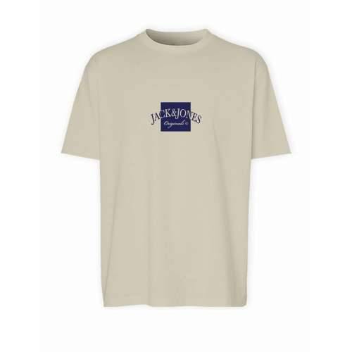 Muška Majica Kratkih Rukava Jack & Jones JORBOSTON TEE SS 12277888 Bež Cijena