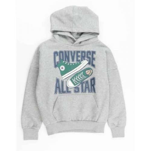 Unisex Majica s Kapuljačom Converse CNVB ALL STAR SNEAKER GFX HOOD 9CG903 042 Siva Cijena