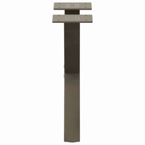 Noge za klub stolić u obliku slova X, 2 kom, prirodni čelik, 30 x (30-31) cm, čelik - Prirodna 30 x (30-31) cm (40 mm) 2 1 Cijena