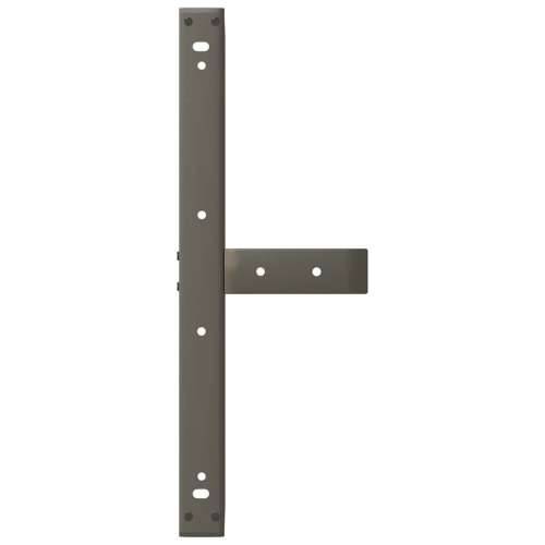 Noge za klub stolić T-oblika 2 kom Crne 70x25x(42-43) cm Čelik - Prirodna 70 x 25 x (42-43) cm 1 Cijena