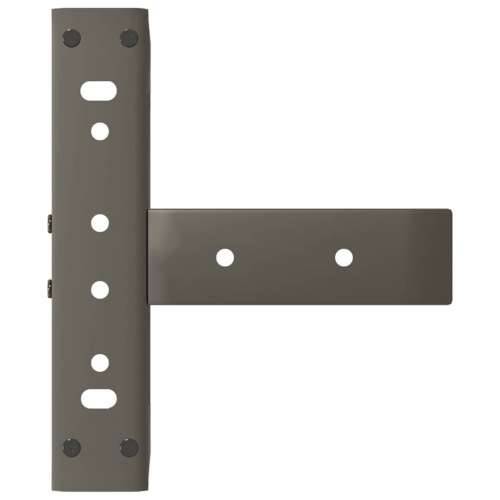 Noge za klub stolić T-oblika 2 kom Crne 30x25x(30-31) cm Čelik - Prirodna 30 x 25 x (30-31) cm 1 Cijena