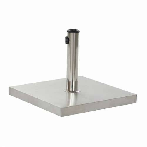 Bază pentru Umbrelă de Soare DKD Home Decor Srebrna Nehrđajući Čelik (45 x 45 x 35 cm) Cijena