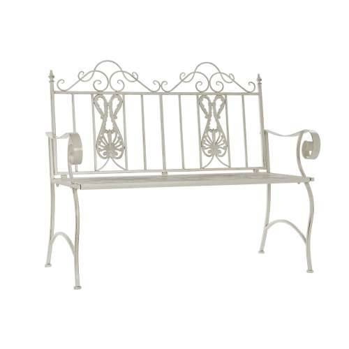 Klupa DKD Home Decor Bijela 118 x 53 x 98 cm Cijena