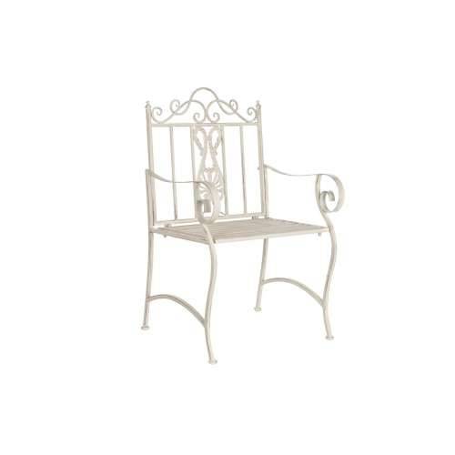 Dārza krēsls DKD Home Decor Bijela Metal 63,5 x 52 x 98 cm Cijena
