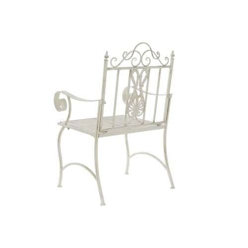 Dārza krēsls DKD Home Decor Bijela Metal 63,5 x 52 x 98 cm Cijena