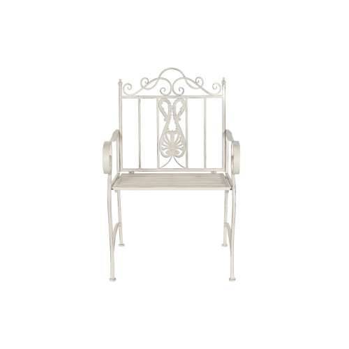 Dārza krēsls DKD Home Decor Bijela Metal 63,5 x 52 x 98 cm Cijena