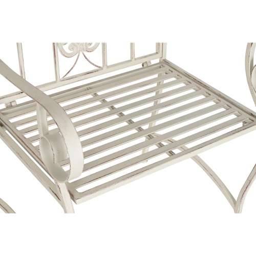 Dārza krēsls DKD Home Decor Bijela Metal 63,5 x 52 x 98 cm Cijena