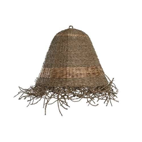 Zaslon Svjetiljke DKD Home Decor 56 x 56 x 52 cm Prirodno Morska trava Boho Cijena