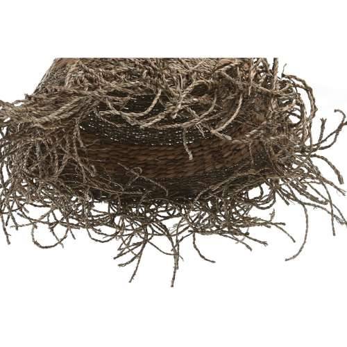 Zaslon Svjetiljke DKD Home Decor 56 x 56 x 52 cm Prirodno Morska trava Boho Cijena