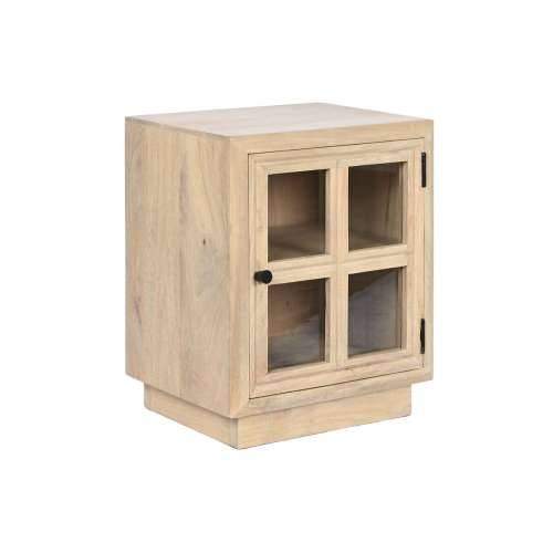 Noćni ormarić Home ESPRIT Prirodno Kristal Drvo Manga 45 x 35 x 57 cm Cijena