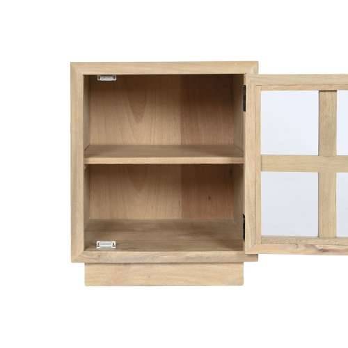 Noćni ormarić Home ESPRIT Prirodno Kristal Drvo Manga 45 x 35 x 57 cm Cijena